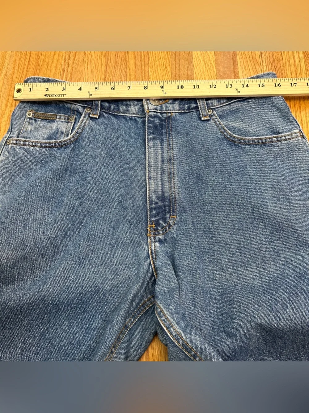 Vintage 90s Calvin Klein Stonewash Straight Leg Jeans